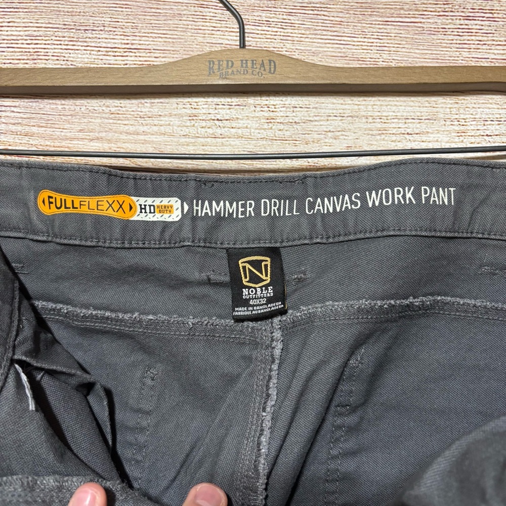 Mens Noble Outfitters Hammer Drill Canvas Cargo Pant Heavy‎ Duty 40x32 - Picture 7 of 16